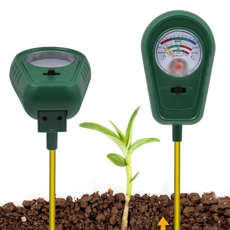 Plastic Ground Measurement with Metal Component Handheld Land Evaluation Instrument Simple To Operate for Plant Care