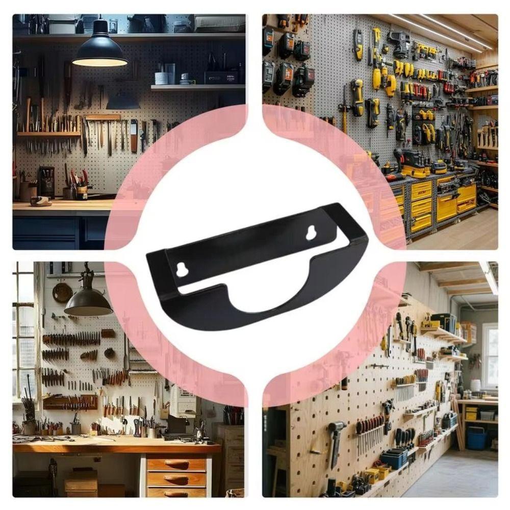 Heavy Duty Angle Grinder Holder Adjustable Wall Mount Bracket Metal Sander Hanger  Workshop Storage