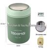 316 Stainless Steel Insulated Lunch Box and Soup Cup for Office Workers and Girls
