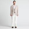Stco Diems [Premium] 100% Linen Jacket Ivory (Classic Fit)_Djavb31Csi