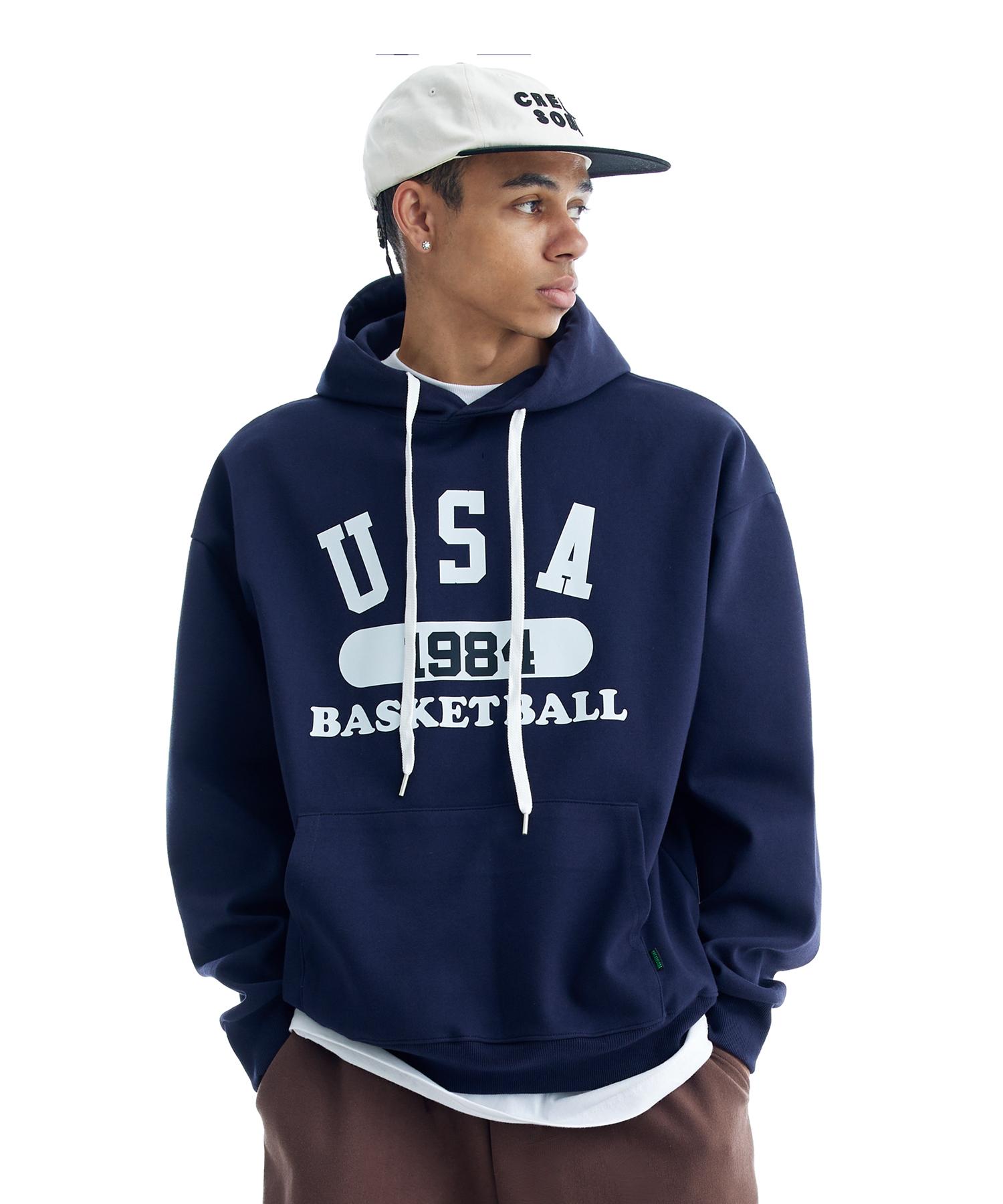 Cream Soda Lab Return Navy Usa Basketball 1984 Hood Regular Navy/1(M)