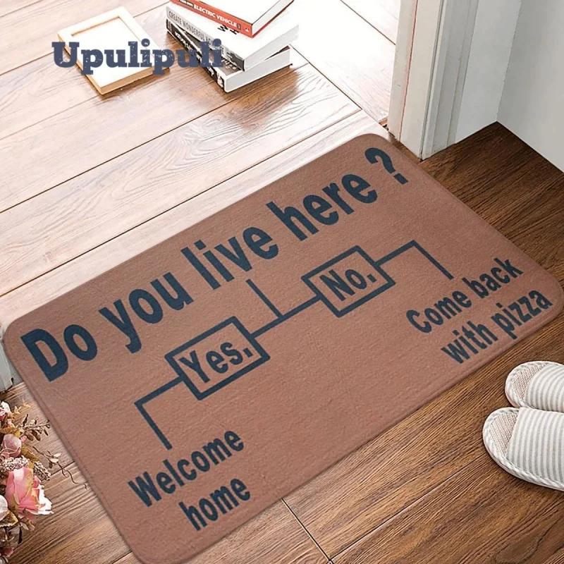 Fun Choice Doormat Rug HOME Pattern Floor Mats Living Room Bedroom Anti-slip Carpets Kitchen Balcony Entrance Soft Foot Mat