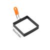 Stainless Steel Egg Fried Ring Non-stick Square Pancake Mold Muffins Omelet Maker for Frying Eggs and Egg Mcmuffins
