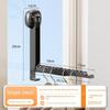 Folding Wall-mounted Clothes Drying Rack with Suction Cup Foldable Retractable Portable Clothes Drying Folding Clothes Racks