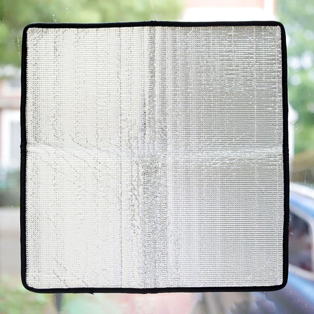 Aluminum Foil Insulation Film For Window Covering Sun Blocking Reduces Glares Enhances Privacy Home Office Car Use