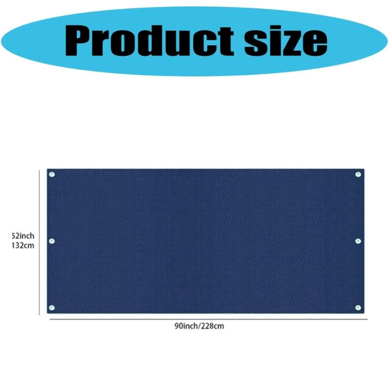 Silver Coated Playground Shelter Cover Replacement Dustproof Canopy For Kids Play Backyards Equipment Outdoor Activities
