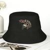Alaskan Muskie Fish Bucket Hat For Couple Fisherman Hats Funny Vacation Caps Foldable Outdoor Design Sun Hats