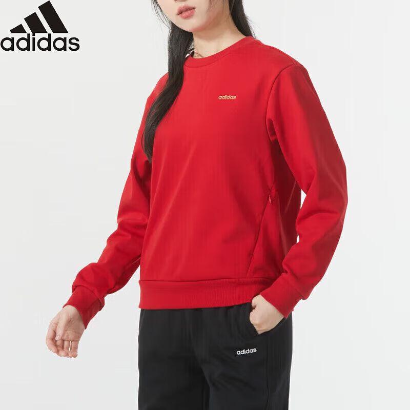 adidas Damen Rundhals Pullover Sweatshirt