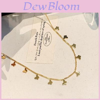 Elegant Multi Butterfly Necklace 2024 In Gold Durable Titanium Steel Design For Women