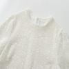 Fashion Style 2024 Fall and Winter New Women's Clothing Easiest for Match Sequin Short Sleeve Round Neck Mini Dress 8714933