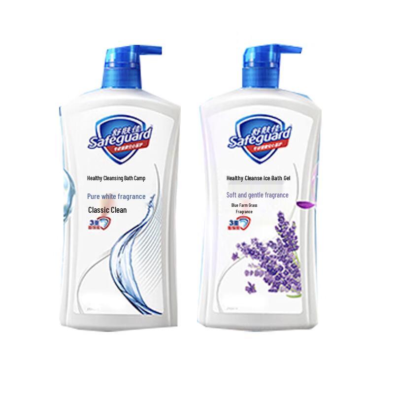 Safeguard Pure White Fresh & Lavender Shower Gel Duo Pack