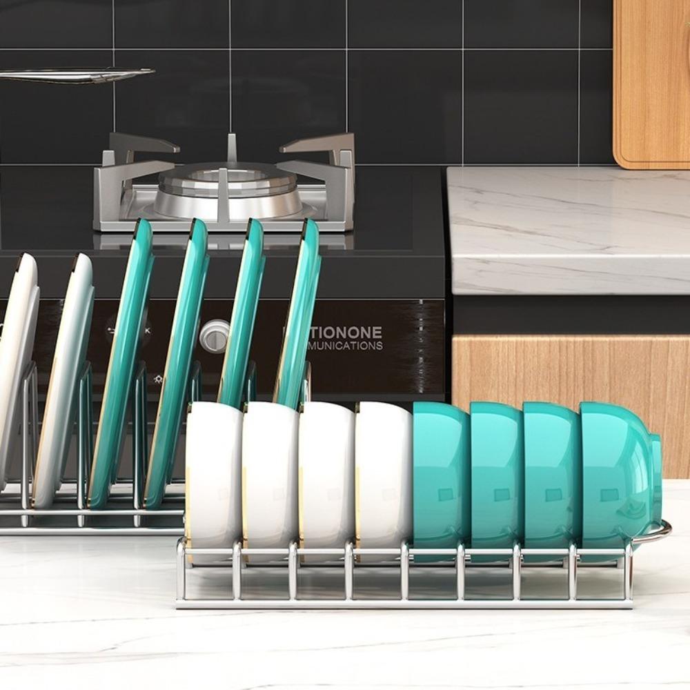Rust-Proof Bowl Draining Rack Multipurpose Dish Drying Holder Dish Drying Rack for Cutlery
