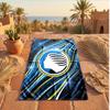 Asciugamano da Spiaggia in Microfibra con Stampa Atalanta FC Asciugatura Rapida Assorbente Grande per Spiaggia Nuoto Viaggio