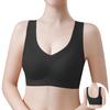 Allanve Non-Wire Bra Sports 1 Piece 2 Pieces Fixed Pad Does Not ShiftShoulder Release MAX3D Support Seamless
