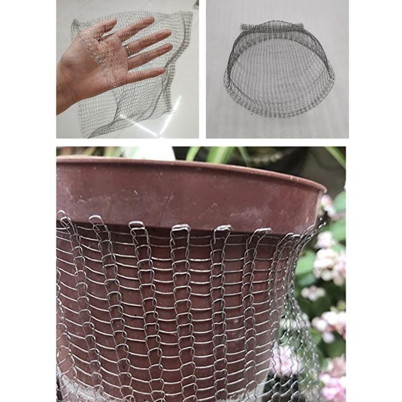 4lots Heavy Type Stainless Steel Wire Meshes Storage Bags Gogga Control Gardens Essential for Home and Gardens