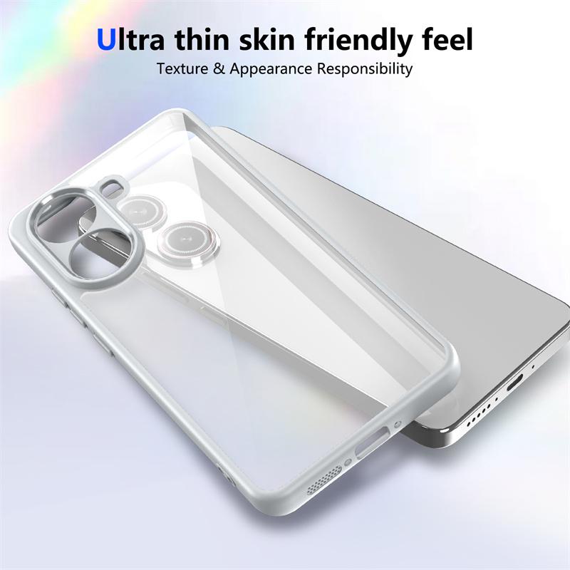 Hülle Für Xiaomi Poco X7 Pro 5G Hülle Silikon Bumper Klar Hart PC Rückseite Für Poko Little X7Pro PocoX7pro Linsenschutz Funda