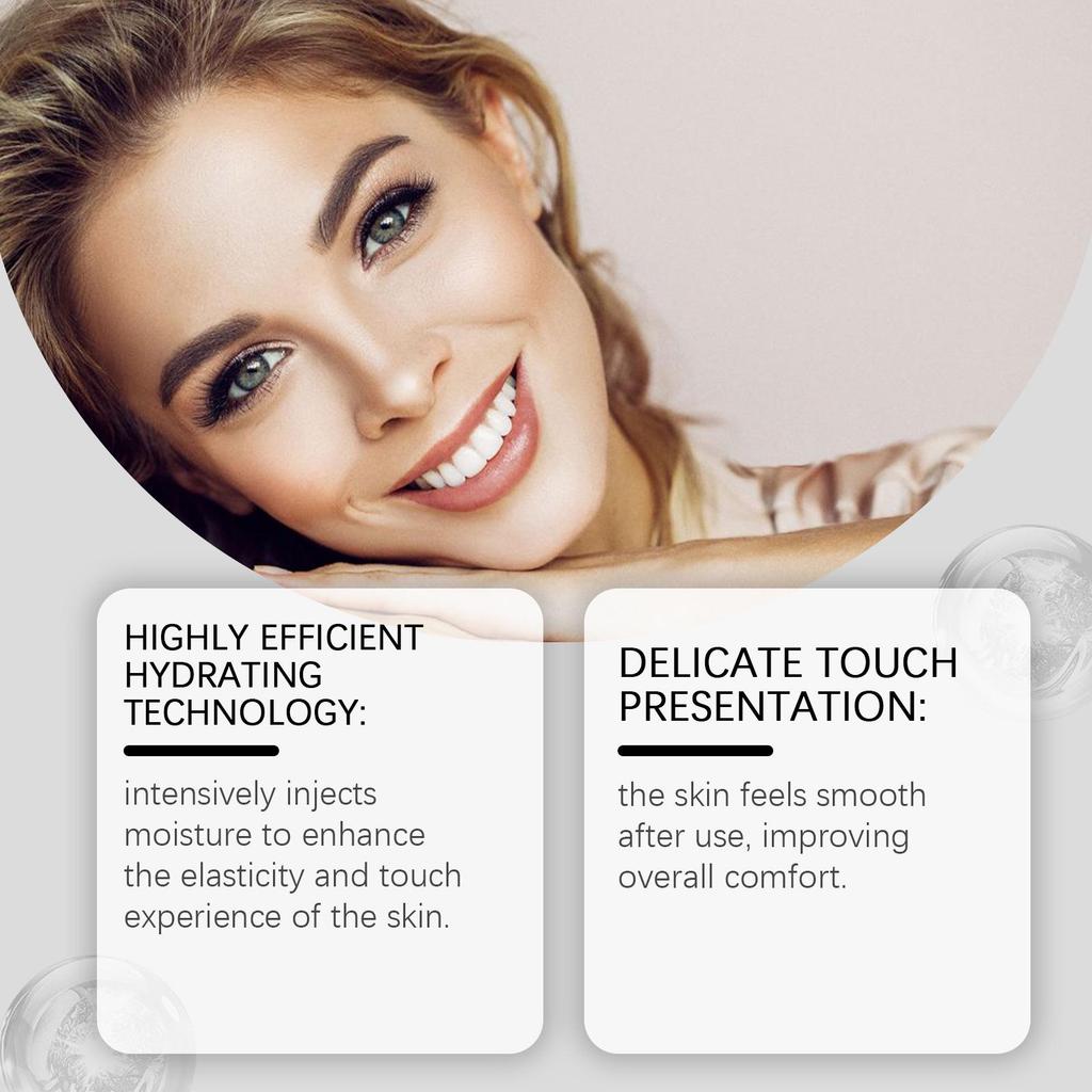 EELHOE Hyaluronic Acid Facial Set - Hydrating Roller & Cleanser for Nourishing Skin, Pimple & Blackhead Treatment