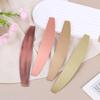 Half Moon Stainless Steel Nail File Base with Disposable Pad Function for Hygienic Professional Quality Home Manicures