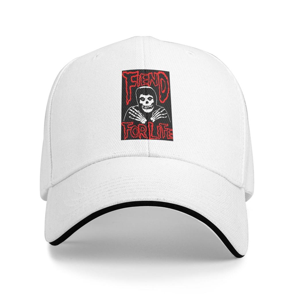 Unisex Baseball Hats Misfits Rock Band Skull Horror Outdoor Streetwear Summer Sports Baseball Caps Hip Hop Cap Casquette Hats