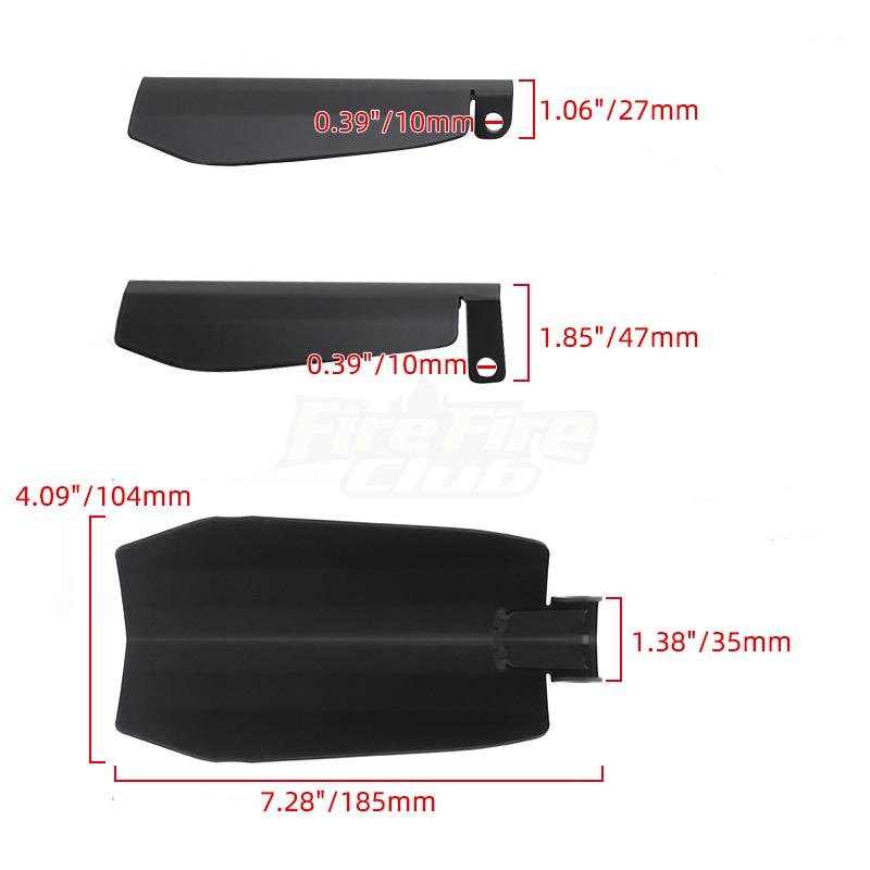 

Matte Black Motorcycle Left Right Handguard For Harley Dyna Low Rider Sportster XL 48 Softail Protector Cover Shade Hand Guard