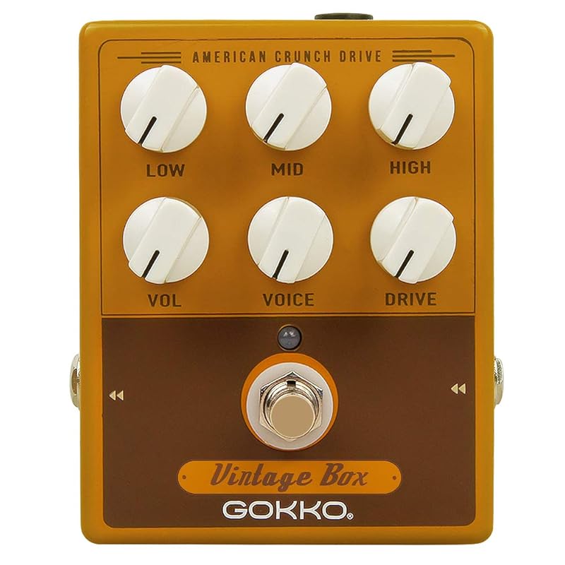 

GOKKO AUDIO amplifier simulator fender amp sound pedal effector Vintage Box American Sound GK-33
