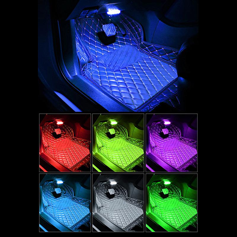 Car Led Touch Lights Wireless Interior Light Magnetic Auto Door Light Roof Ceiling Lamp Reading Lamp Usb Rechargeable 5V