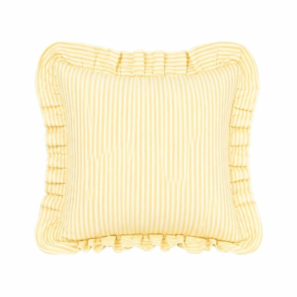 30x50cm Plaid Cushion Cover Square Shape Piping Pillowcase Ruffled Cushion Cover Living Room Decor
