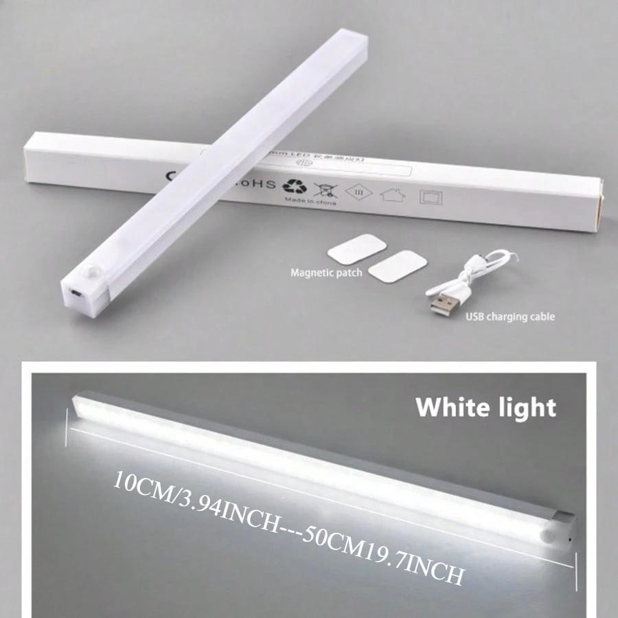 Motion Sensor Light Wireless LED Night Light USB Rechargeable Night Lamp Cabinet Wardrobe Lamp Under Backlight For Kitchen Led
