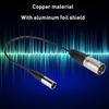 30cm/11.81in Mini XLR 3Pin Male to XLR Male Transfer Cable for Canon Audio Cable Video Recording