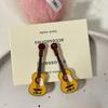 Korean Style Guitar Hair Clip Ins Musical Instrument Hair Clip Kawali Violin Hairclip  Daily