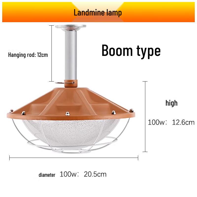 Yaming 100W Industrial LED Warehouse Pendant Light