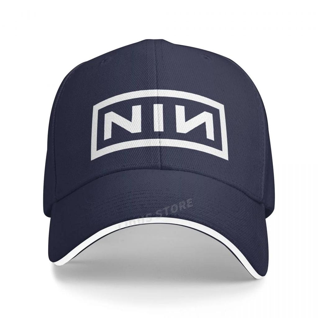 Nine Inch Nails Rockband Baseballkappe Herren Damen Lässig Sportliche Papa-Hut Mode Amerikanische Industrial-Rockband NIN Hip-Hop-Kappen