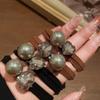 Koreanisch Glänzend Haarband Gummi Haargummis Frauen Mädchen Frauen Haarschmuck Geschenk Kopfschmuck
