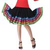 2025 Plus Size Anti-Exposure Mini Skirt for Square Dance - 6 Meter, Colorful Fashion
