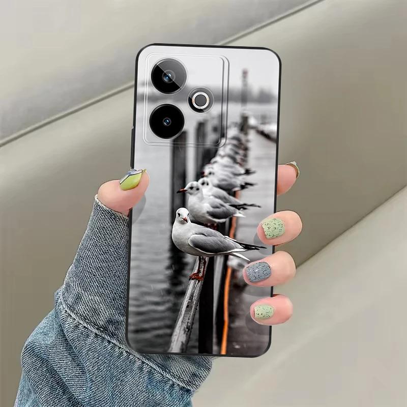 Phone Cases For Realme GT7 5G Case Cute Painted Back Cover For Realme GT 7T Silicone Cases For Realme GT 7 Pro Shockproof Shells