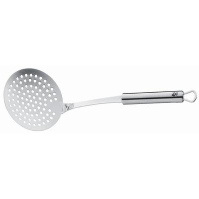 WMF "Skimming Ladle" Slotted Ladle, Dishwasher Safe, with Hanging Loop, Stainless Steel Skimmer (W1871026030)