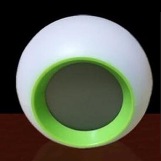 

Электронный цифровой ЖК-экран, термометр, влажность, с будильником / календарем / голосовым управлением зелёный