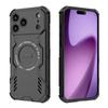 KEYSION Hollow Heat Dissipation Case for MagSafe for iPhone 17 Pro Max Soft Silicone+PC Magnetic Cooling Shockproof Phone Cover