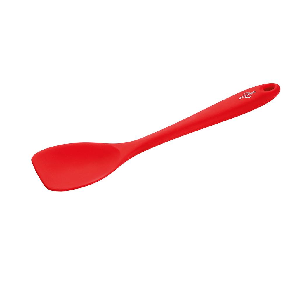 Uniwersalna łyżka silikonowa Kuchenprofi Trend, 28,5 cm, czerwona