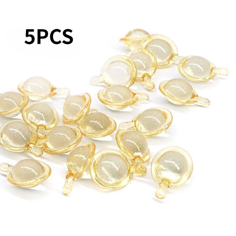 

Уход за волосами и защита сухих поврежденных волос Восстановление кожи головы Лечение растительное масло для волос Маска для волос 5PCS