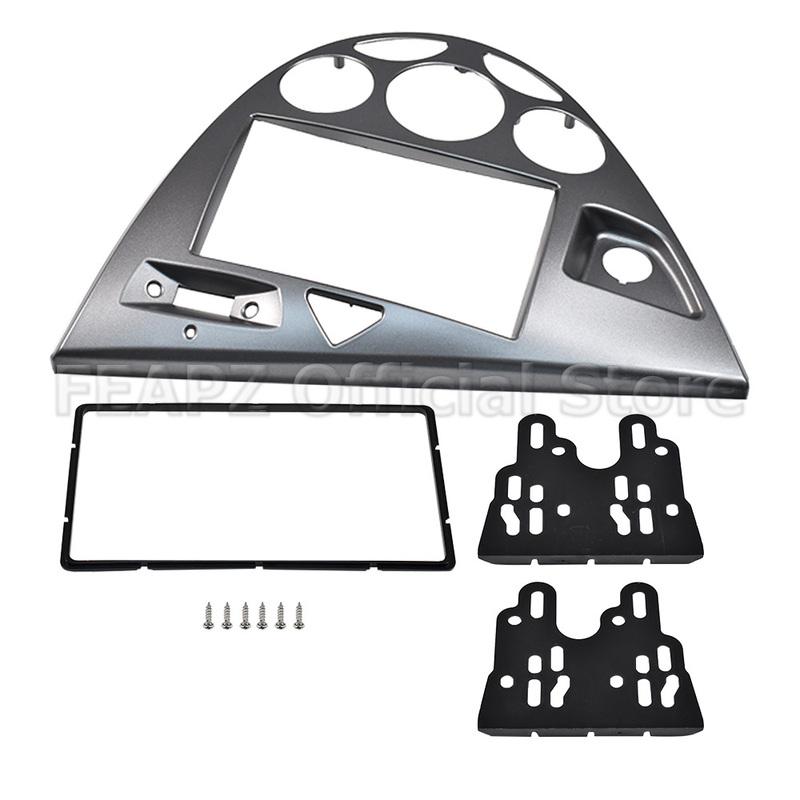 For Ford Focus MK1 Fiesta 1998-2004 1Set LHD Car Center Dashboard Trument Radio Surround Panel Trim Kit Car Accessories