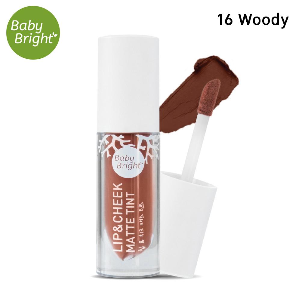 

Karmart BABY BRIGHT LIP & CHEKEK MATTE TINT 2,4 г. - Тайський косметичний макіяж 16 Woody