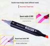 3rd Generation Touch Three Marker Pen Set for Student Hand-Painted Anime Art - Oil-Based Colored Painting Pens