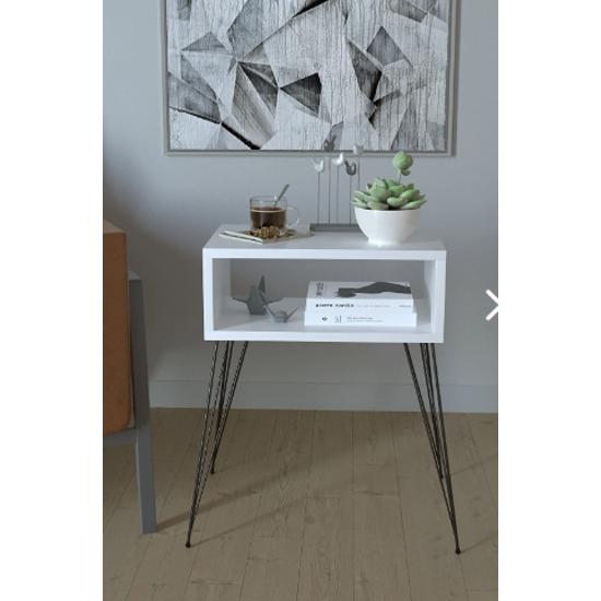 Elite Side Table - White