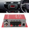 Autoradio Stereo Verstärker Einfach 20Hz Bis 20kHz 4 Klangfeld Aluminiumlegierung Autoradio Stereo Verstärker 12V für Familie