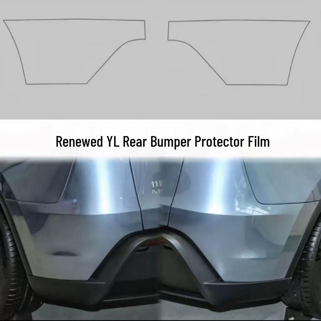 Tesla Model Y/YL Front Bumper TPU Paint Protection Film