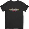 Journey Metal Musik Unisex Passform für Männer Frauen Qualitäts Baumwoll T-Shirt Schwarz