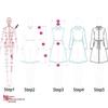 1Pcs Clear Illustration Diy Quilting Clothing Design Rulers  Drawing Template Ruler For Drafting Clothing Designers