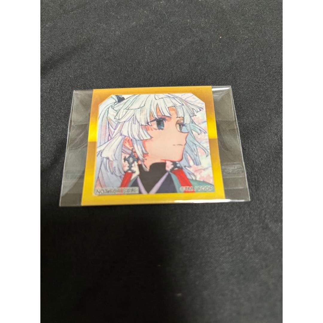FGO Final Advent Exhibition Admission Bonus Sticker Masayuki Yui