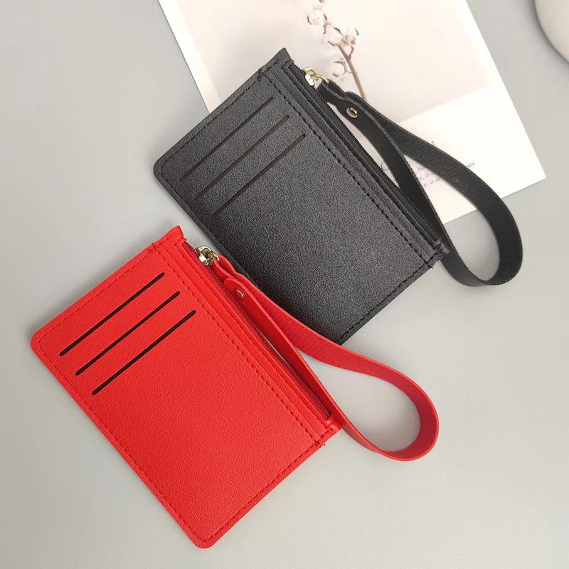 Thin Cards Holder Wallet Organizer Women Men Business Card Holders Wallets Slim Bank Credit Card ID Cards Cover Coin Pouch Case
